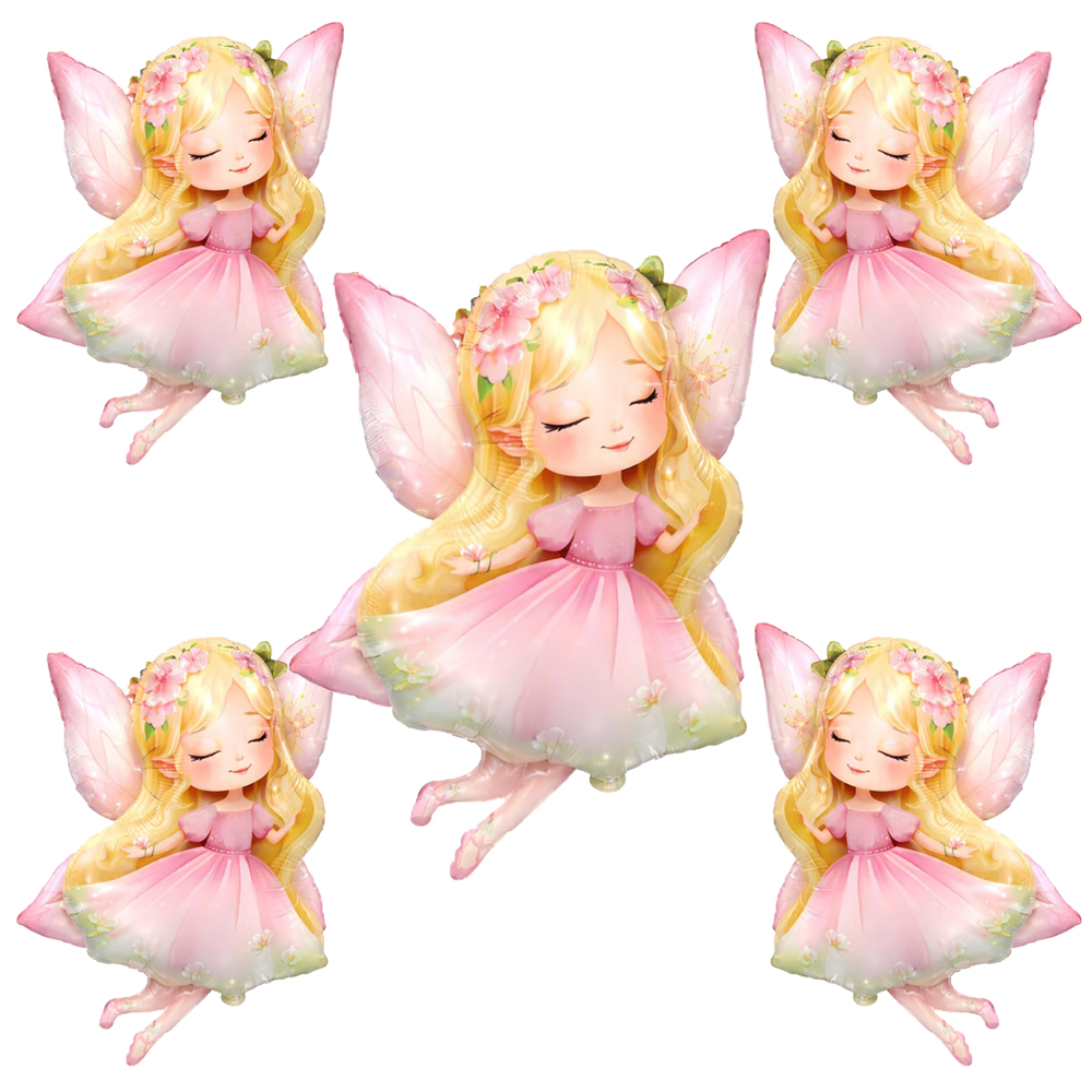 Bonsai Garden Ideas - Pink Fairy Foil Balloon Girls Birthday