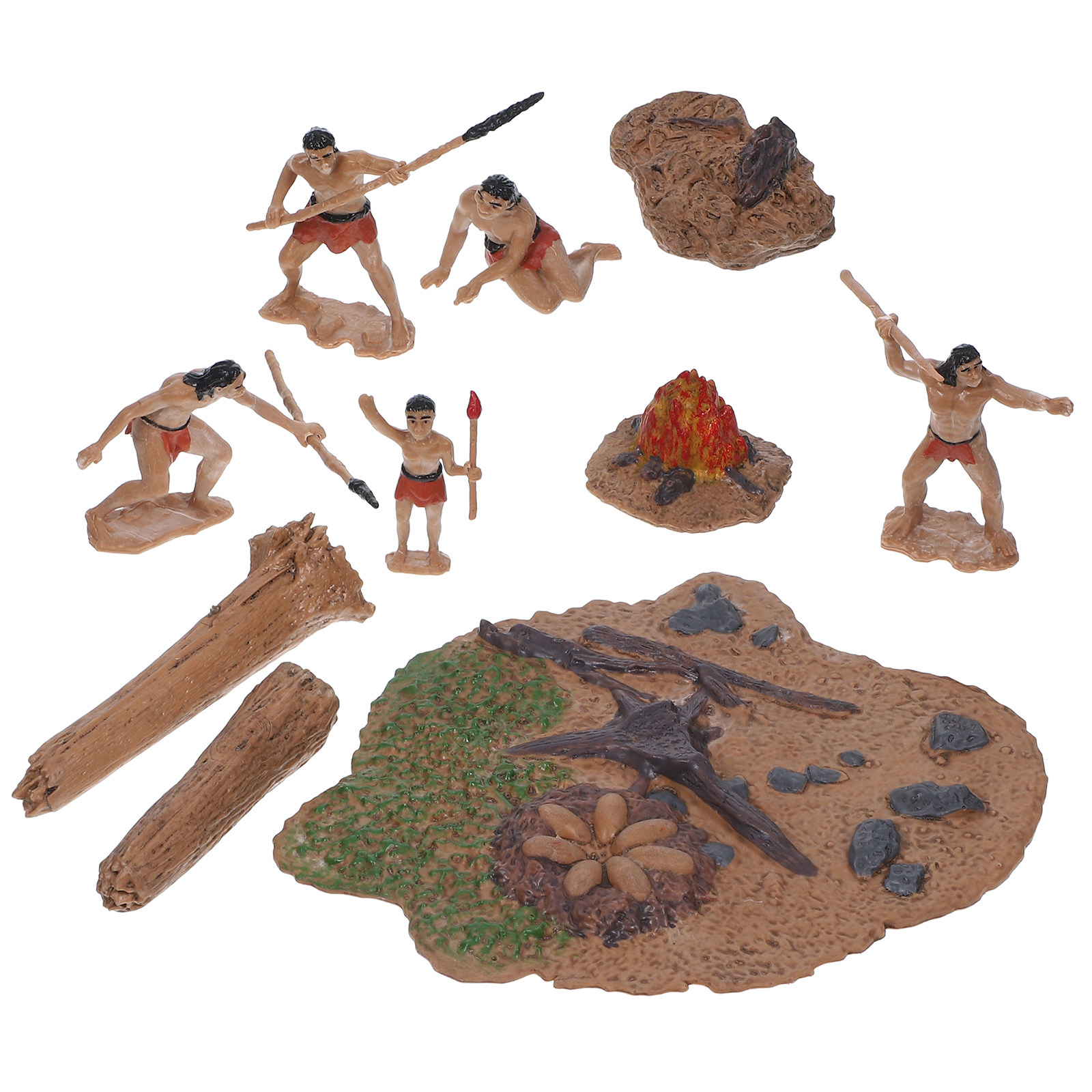 Us Bonsai Garden - 1Set Mini Primitive Men Small Ornament