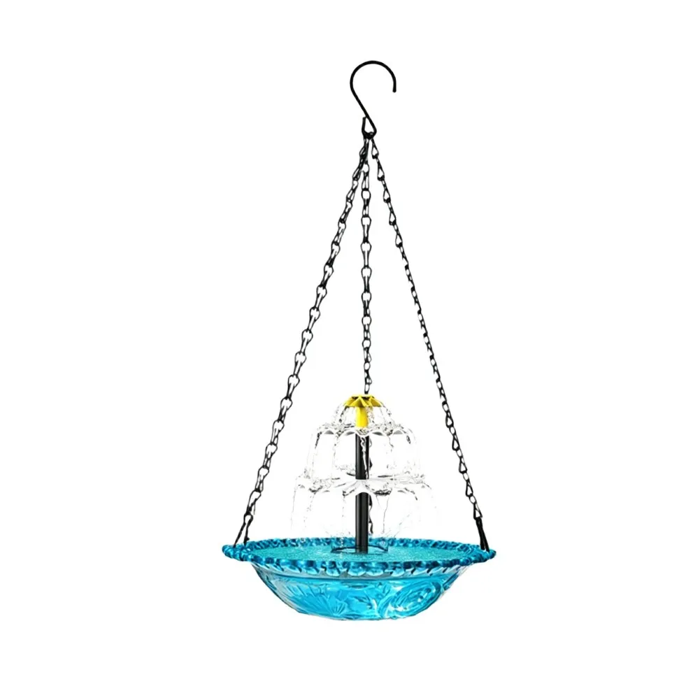 Hanging Solar Powered Birdbath - Bonsai Garden Backyard ulasan dan harga