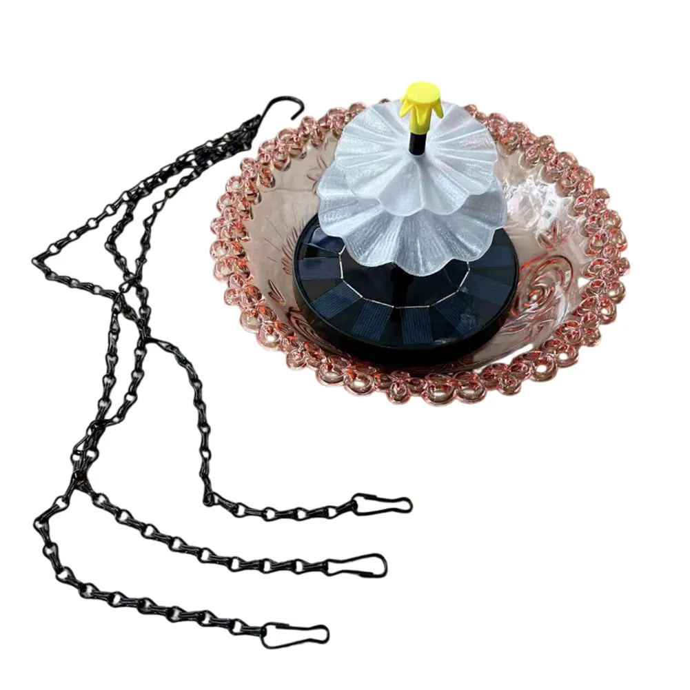 Hanging Solar Powered Birdbath - Bonsai Garden Backyard ulasan dan harga