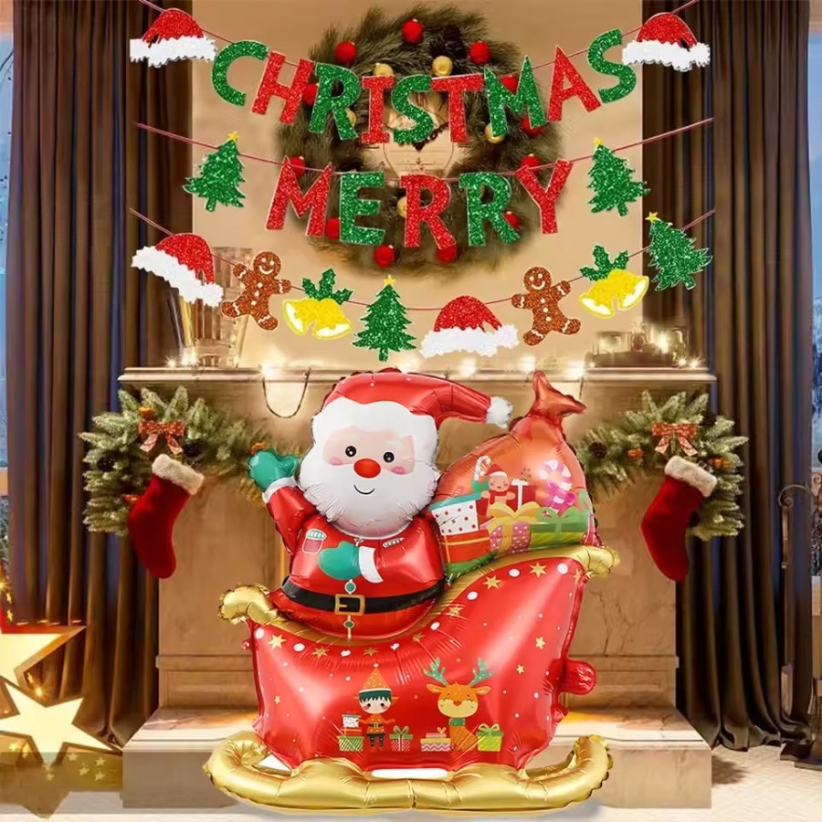 2pcs 4D Reindeer & 1PC Santa's - Bonsai Garden Ideas ulasan dan harga