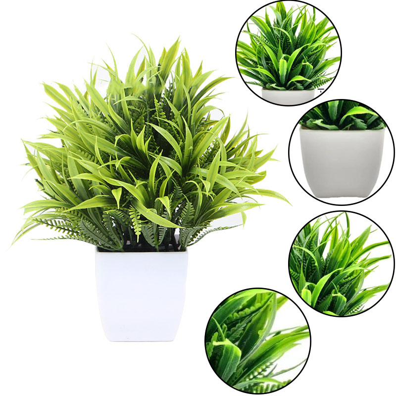 Artificial Bonsai Green Fake P - Bonsai Garden Accessories ulasan dan harga