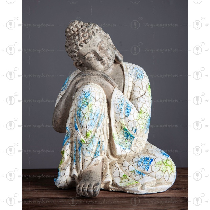 Mini Buddha Statue Ornament, N - Us Bonsai Garden ulasan dan harga