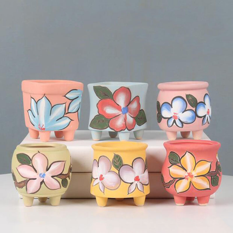 Porcelain Thumb Floral Pattern - Bonsai Garden Europe ulasan dan harga