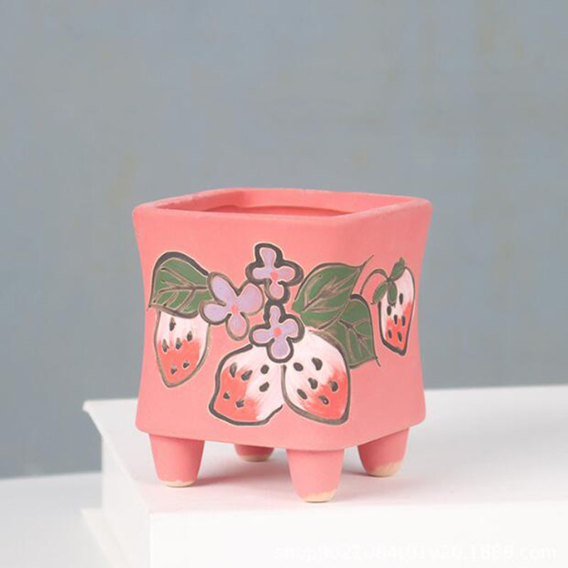 Porcelain Thumb Floral Pattern - Bonsai Garden Europe ulasan dan harga