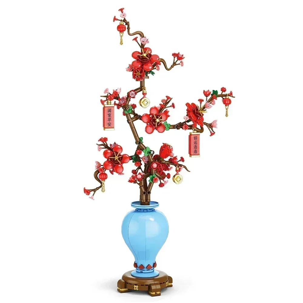 Creative City Bouquet, Peach B - Bonsai Garden Lego ulasan dan harga