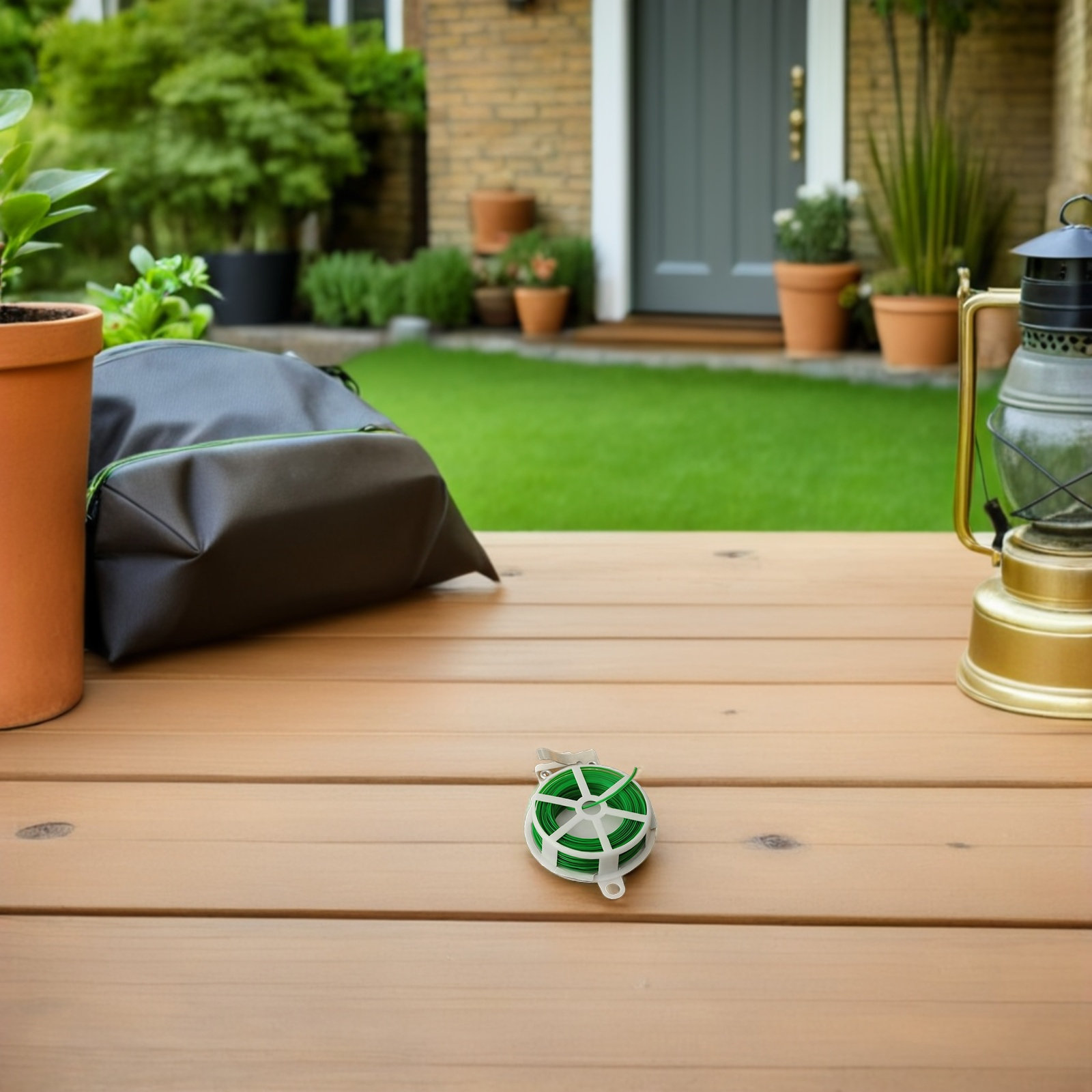 1Pcs Garden Plant Tie Green Me - Us Bonsai Garden ulasan dan harga