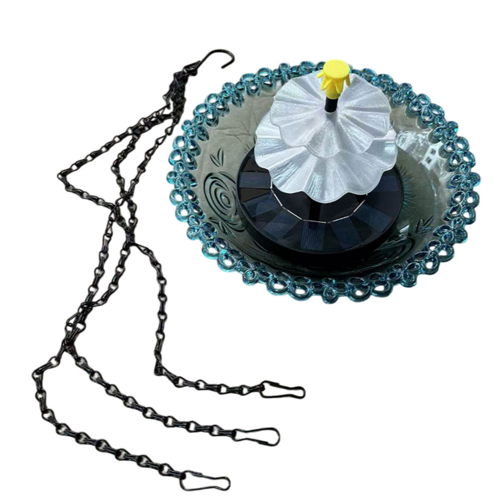 Hanging Solar Powered Birdbath - Bonsai Garden Backyard ulasan dan harga