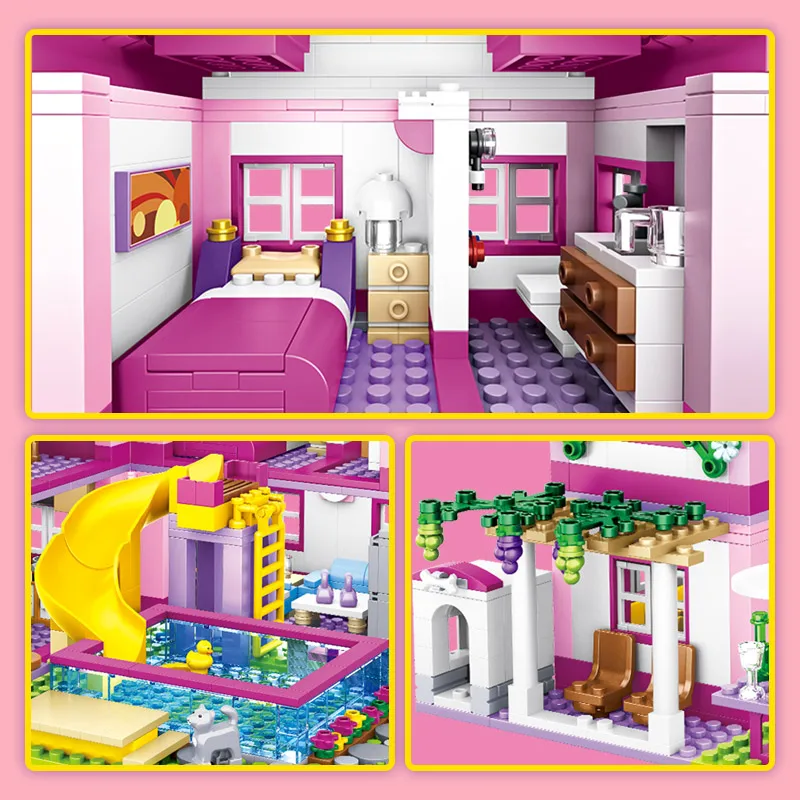 City Scale Summer Villa House  - Bonsai Garden Lego ulasan dan harga