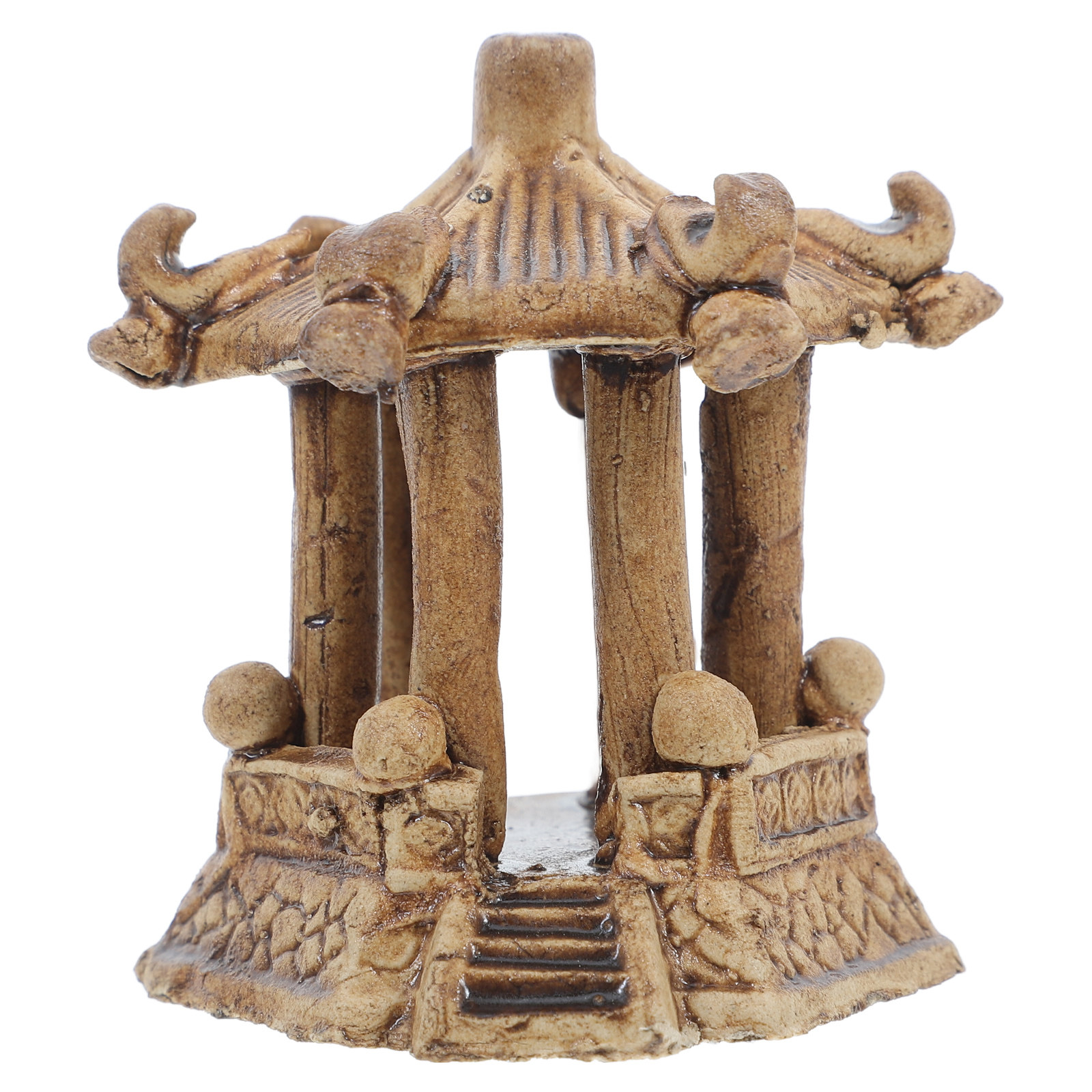 Miniature Ceramic Pagoda Hexag - Us Bonsai Garden ulasan dan harga