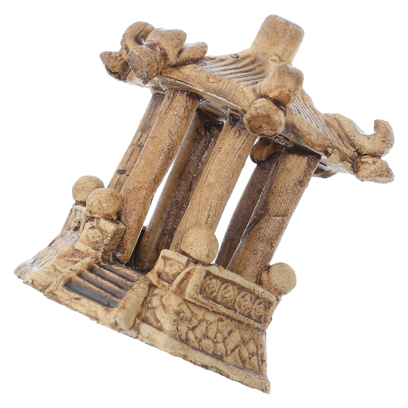 Miniature Ceramic Pagoda Hexag - Us Bonsai Garden ulasan dan harga