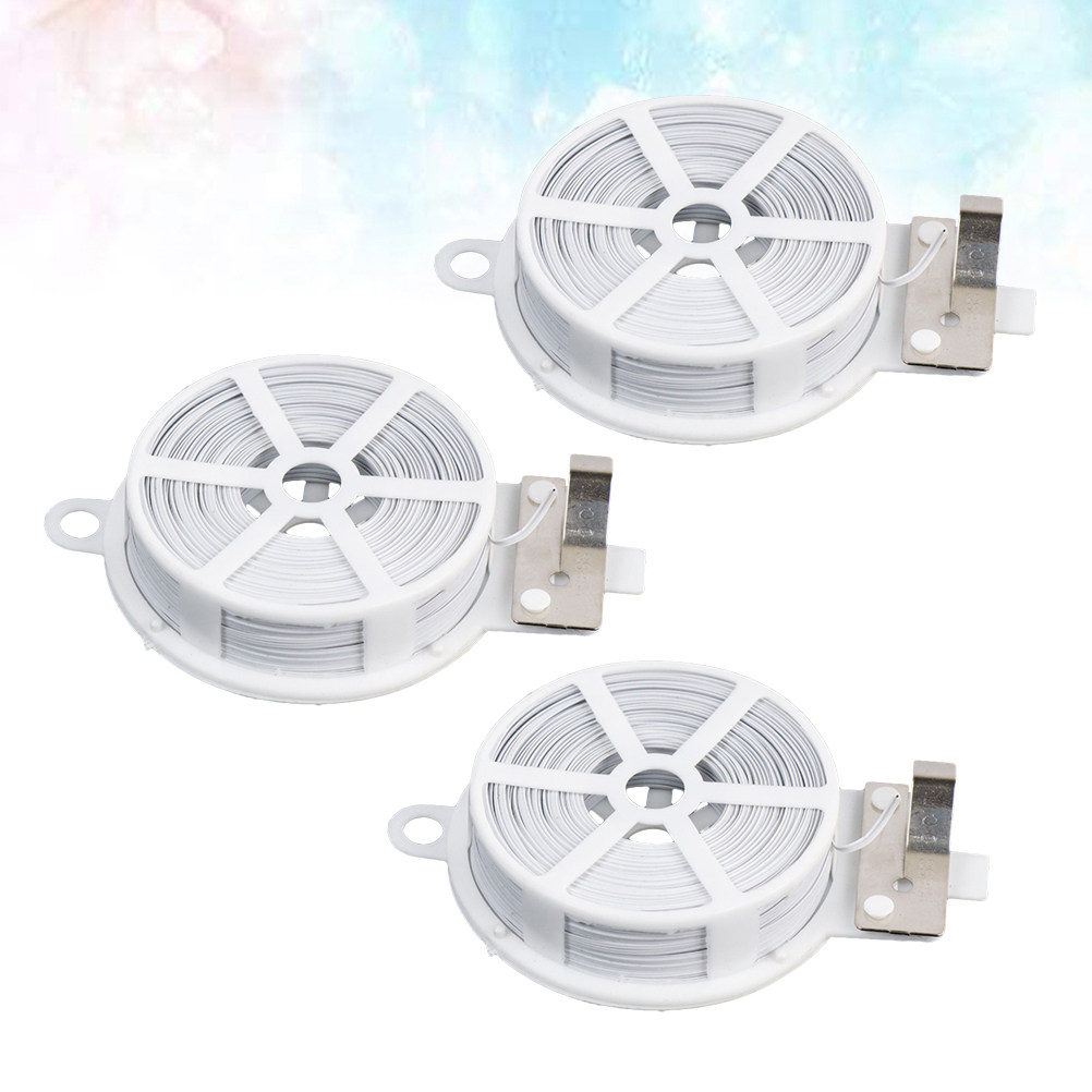 3pcs Garden Tie 30 Meters Whit - Us Bonsai Garden ulasan dan harga