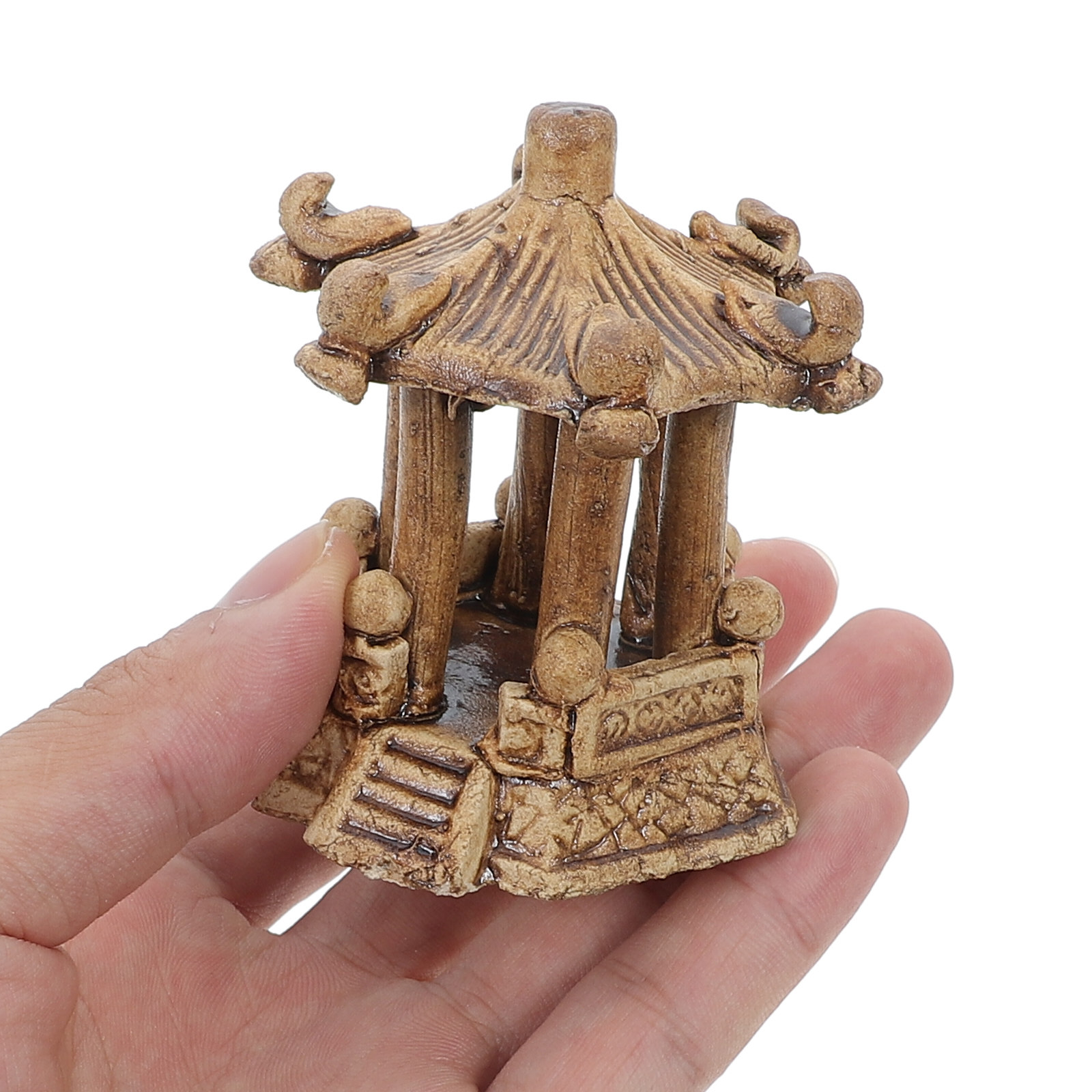 Miniature Ceramic Hexagonal Pa - Bonsai Garden Accessories ulasan dan harga