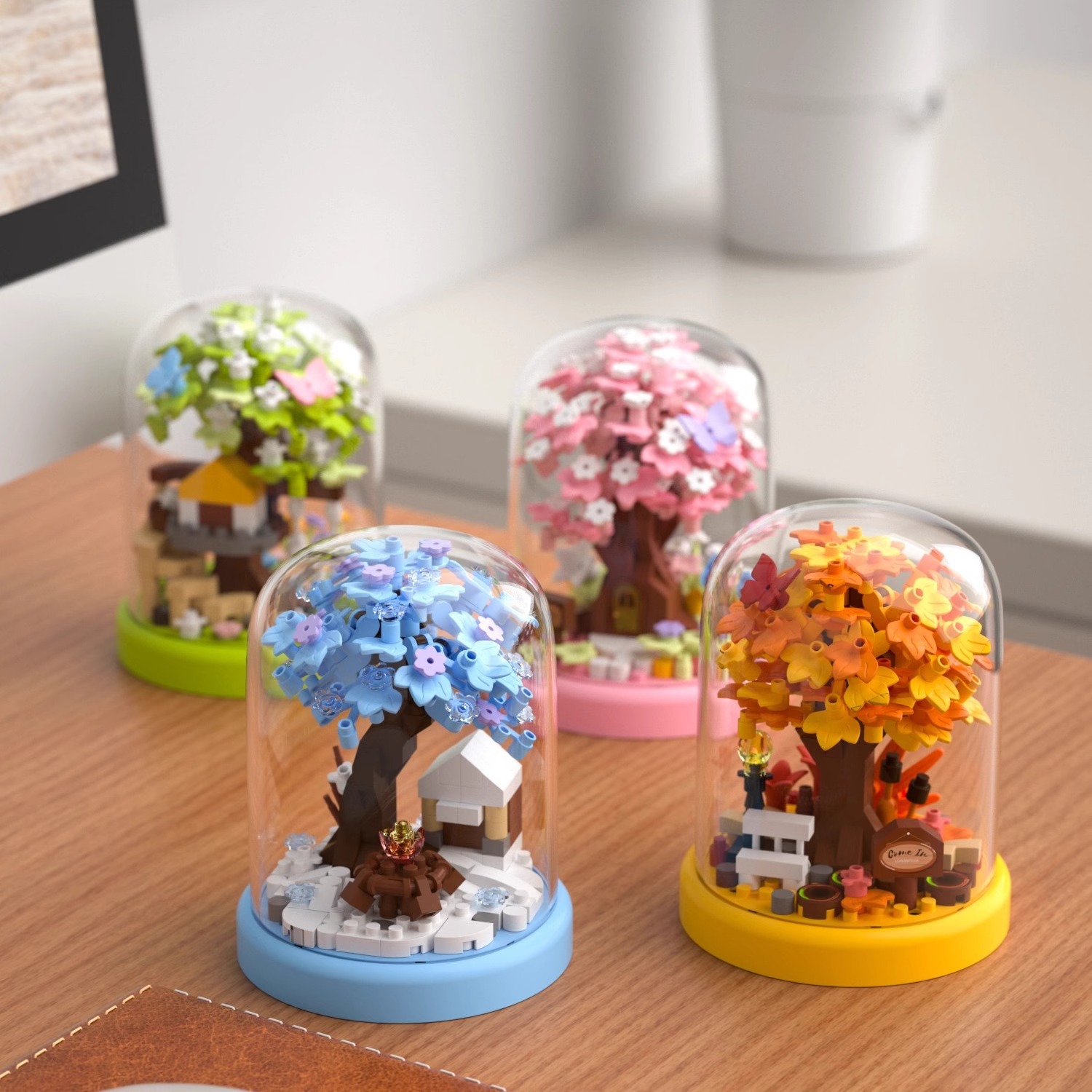 Mini Cherry Blossom Tree House - Bonsai Garden Lego ulasan dan harga