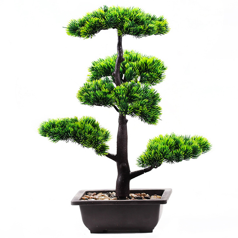Artificial Plants Beauty Pine  - Bonsai Garden Accessories ulasan dan harga
