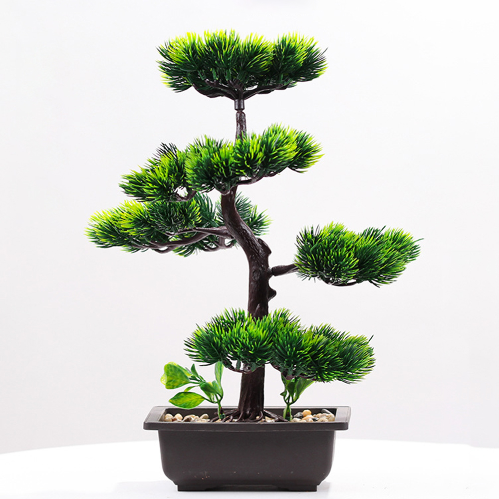 Artificial Plants Beauty Pine  - Bonsai Garden Accessories ulasan dan harga