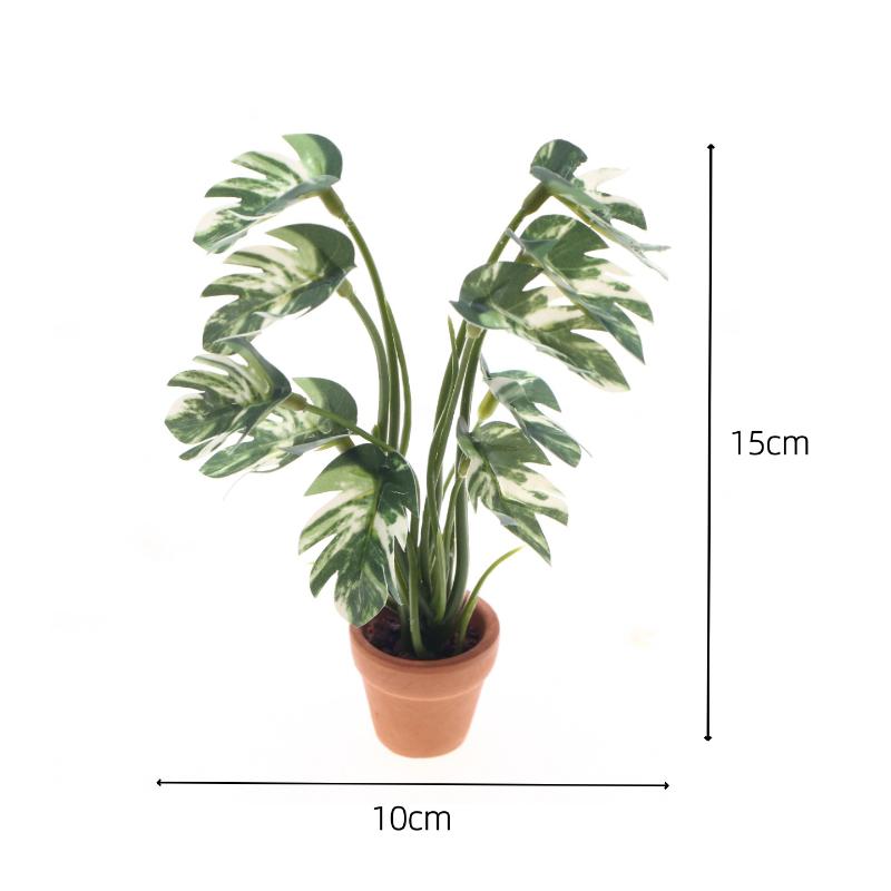 New.1PC 1/12 Dollhouse Simulat - Us Bonsai Garden ulasan dan harga