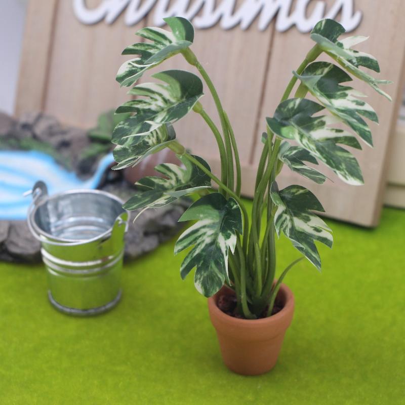 New.1PC 1/12 Dollhouse Simulat - Us Bonsai Garden ulasan dan harga