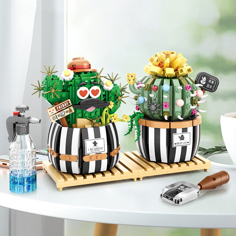 Creative Building Blocks Succu - Bonsai Garden Lego ulasan dan harga