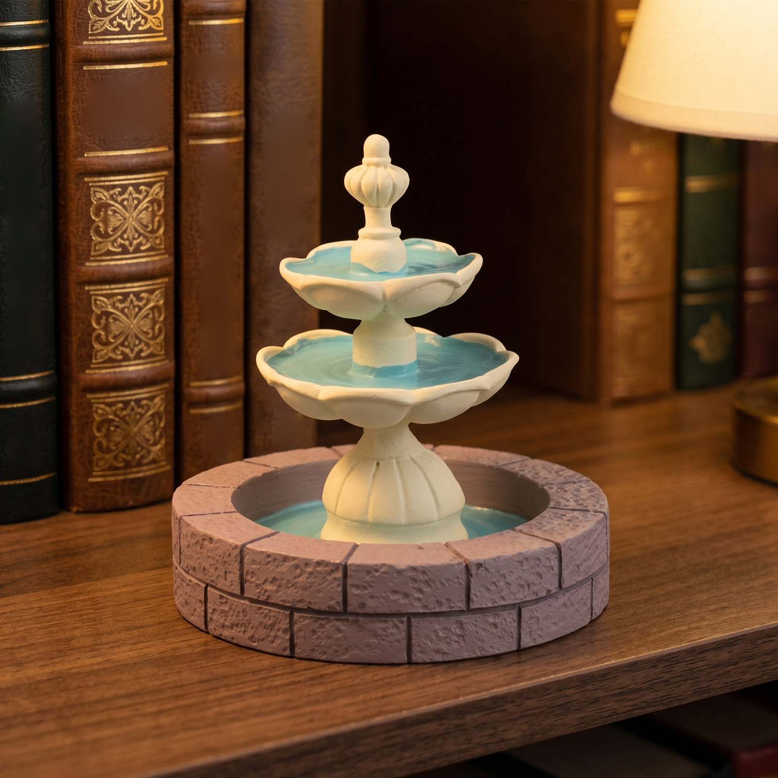 2Pcs Mini Resin Fountain Decor - Us Bonsai Garden ulasan dan harga