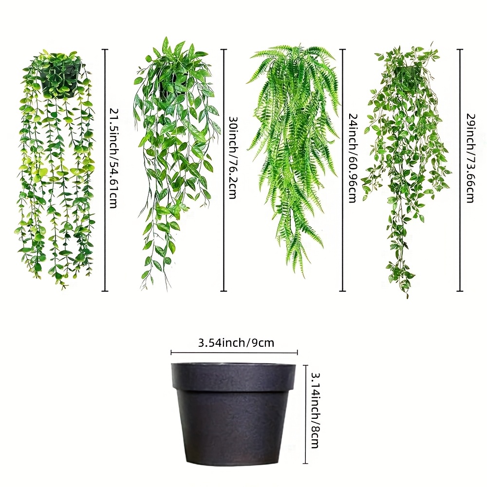 Artificial Hanging Green Plant - Bonsai Garden Accessories ulasan dan harga